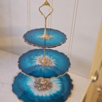 Handmade 3 tier cake stand