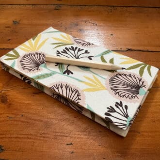 Fabric Covered Handmade Jotter Shopping List pad