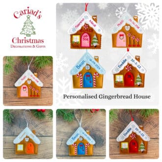 Personalised Gingerbread Houses