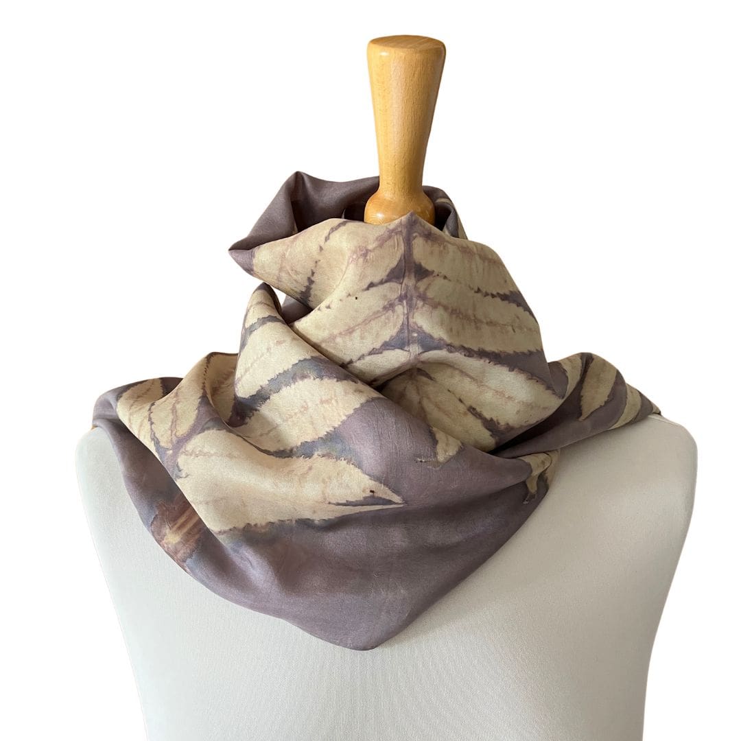 Botanically-printed-silk-scarf