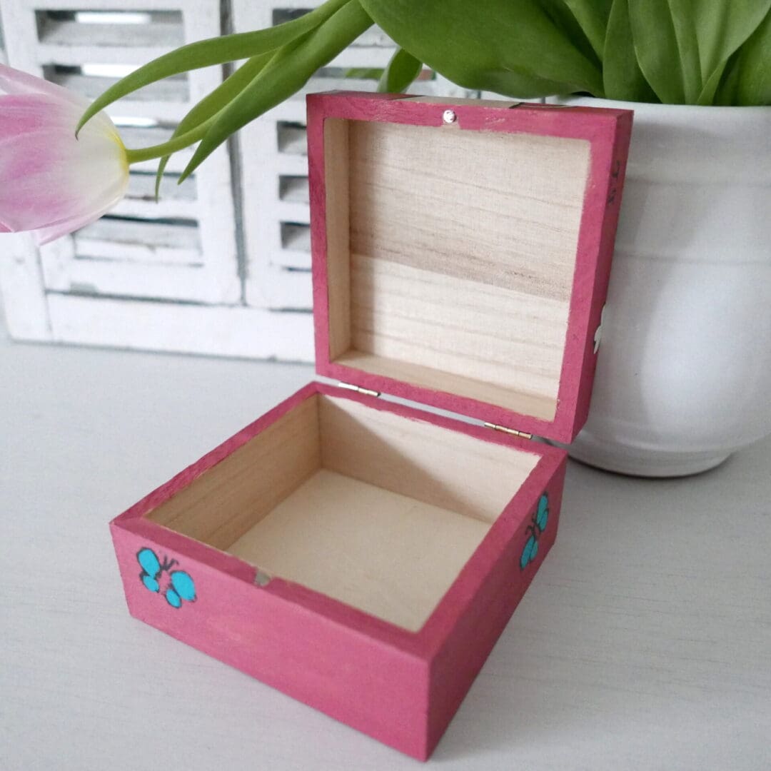 Dusty Pink jewellery Box for girls