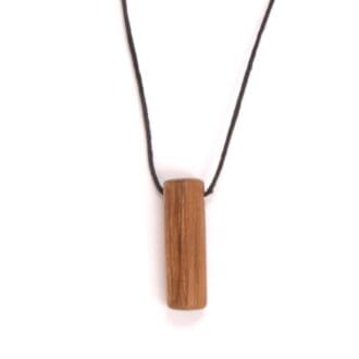 English Oak Wooden Pendant/Necklace - Handmade