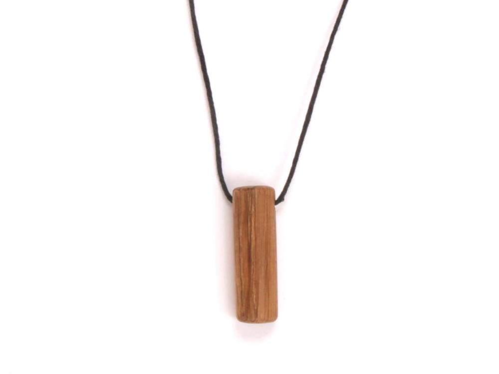 English Oak Wooden Pendant/Necklace - Handmade