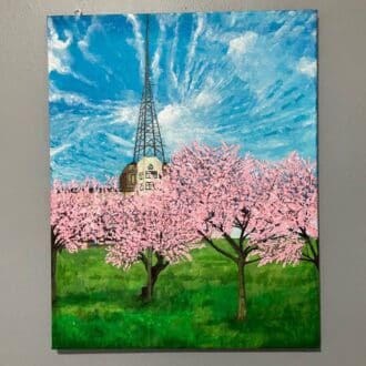 Alexandra Palace_blossom_Painting