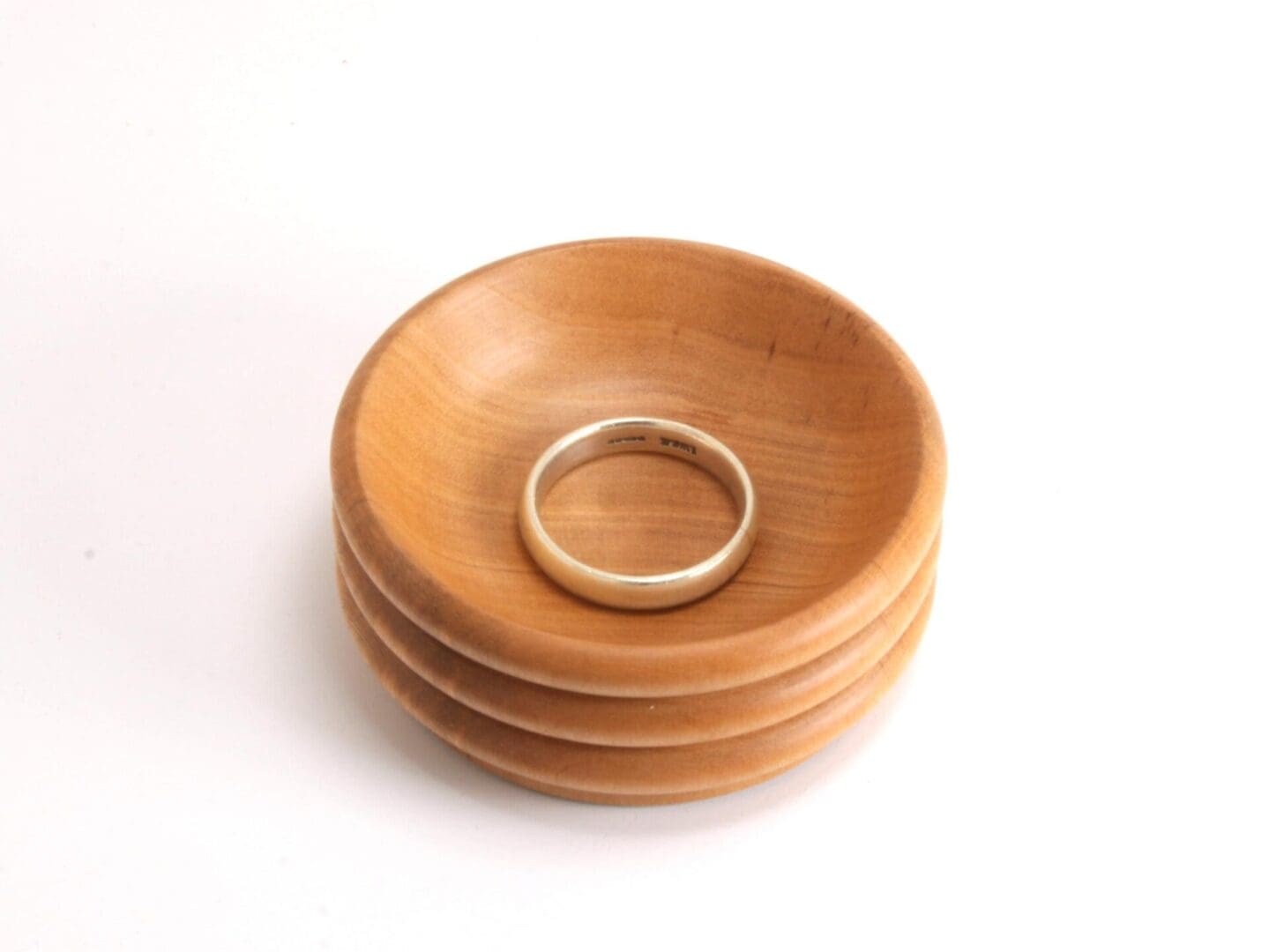 English Cherry Ring/Jewellery/Trinket Bowl/Dish - Handmade