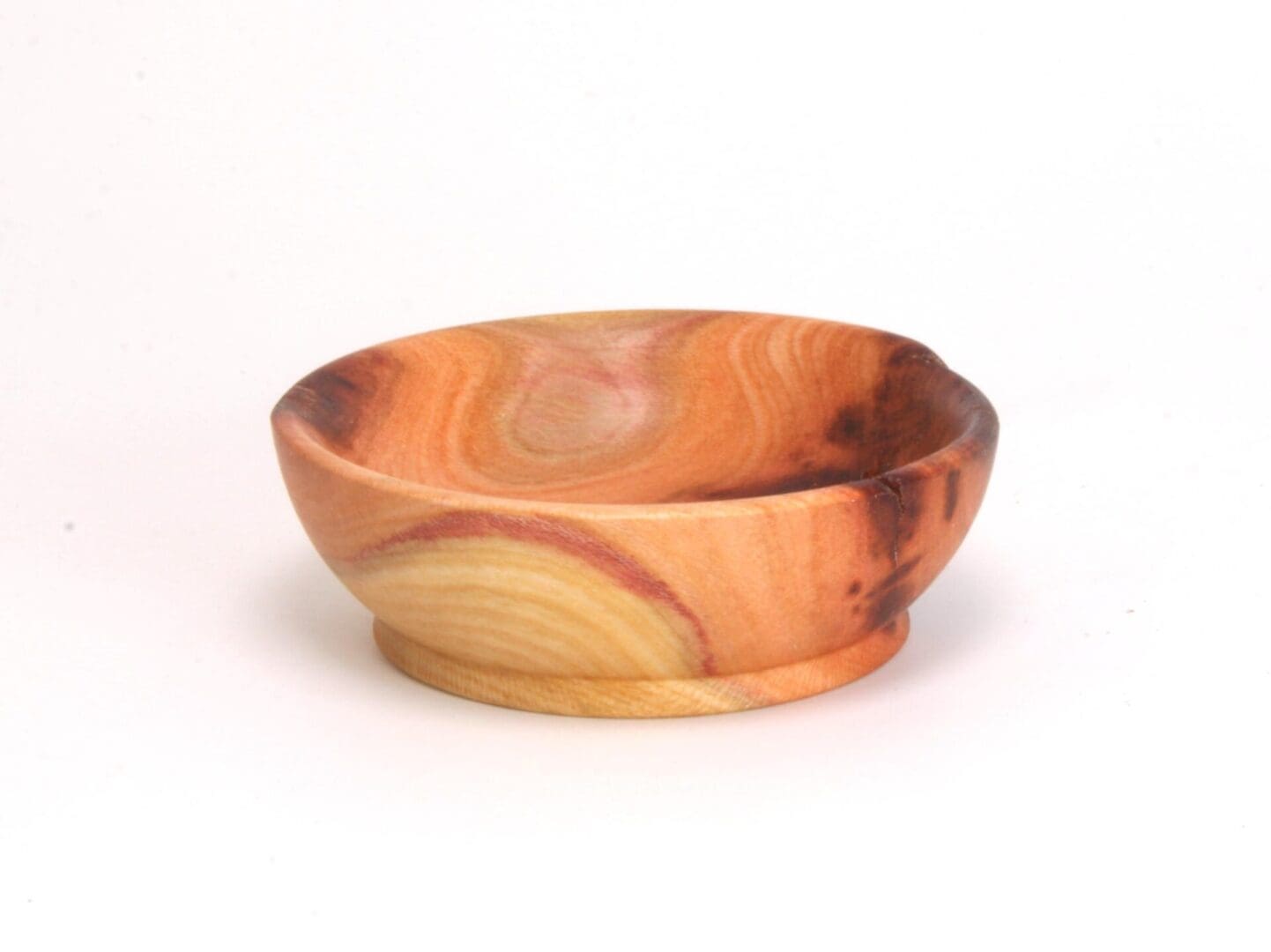 Tiny Wooden Bowl from Windfall Damson Tree