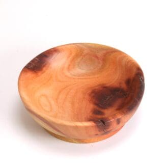 Tiny Wooden Bowl from Windfall Damson Tree