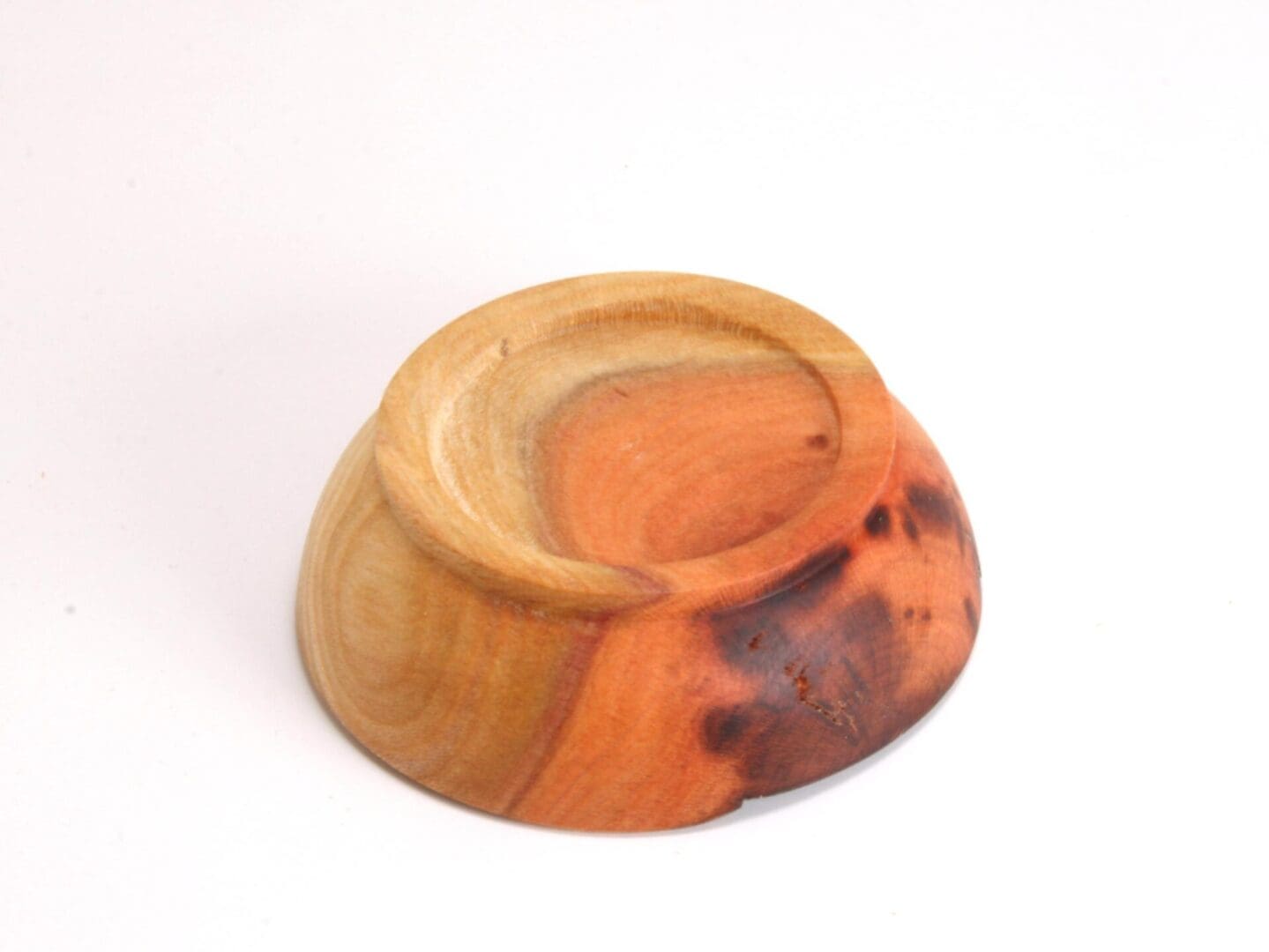 Tiny Wooden Bowl from Windfall Damson Tree