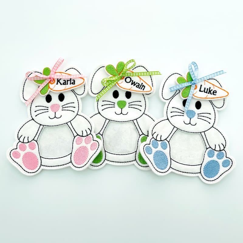 Easter Bunny Personalised Treat Bags Kara Owain Luke