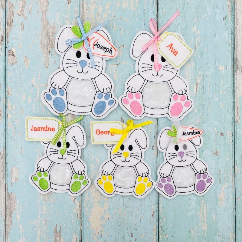 Easter Bunny Personalised Treat Bags Multi colours