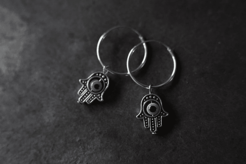 Hamsa Hand Earrings