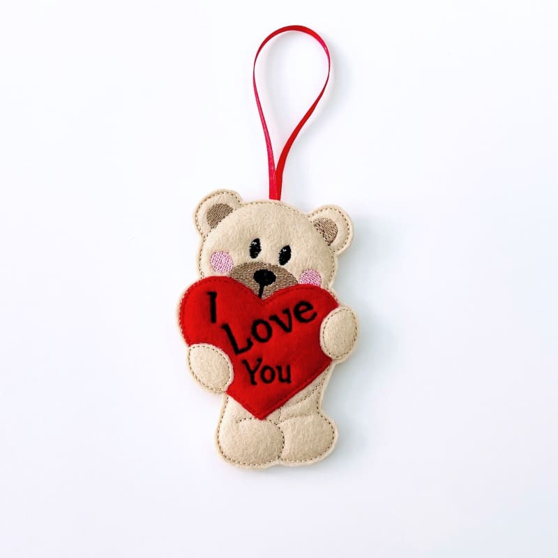 I love you valentine bear