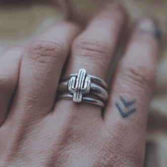 Silver Rings Set for Women