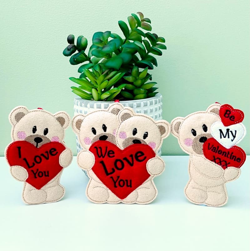 Valentine Mothers Day Bears Hanging Decorations